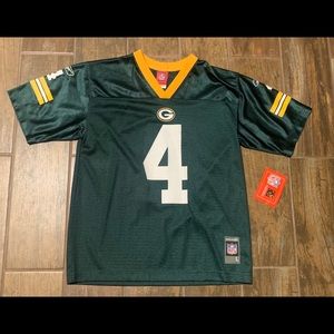 Brett Favre Jersey Y Large- fits medium size woman